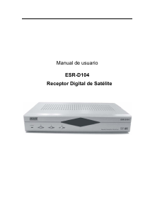 Manual de uso Drake ESR-D104 Receptor digital