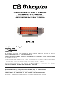 Manual de uso Orbegozo BP 0102 Calefactor