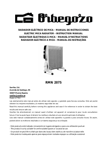 Manual de uso Orbegozo RMN 2075 Calefactor