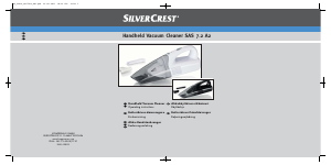 Manual SilverCrest IAN 69898 Handheld Vacuum