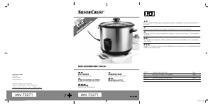 Manual SilverCrest IAN 73271 Rice Cooker