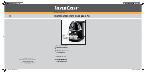 Bedienungsanleitung SilverCrest IAN 66926 Espressomaschine