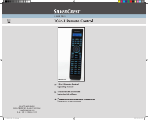 Manual SilverCrest IAN 66881 Remote Control
