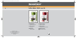 Bedienungsanleitung SilverCrest IAN 68663 Kaffeemaschine