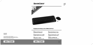 Manual SilverCrest STMS 2219 A1 Keyboard