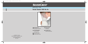 Manual SilverCrest SGS 80 A1 Facial Sauna