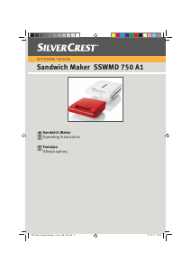 Εγχειρίδιο SilverCrest IAN 71569 Σχάρα επαφής