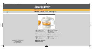Manual SilverCrest IAN 68958 Citrus Juicer