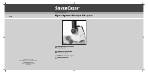 Bedienungsanleitung SilverCrest SGR 150 A1 Spiralschneider