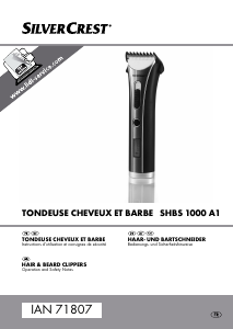 Manual SilverCrest IAN 71807 Hair Clipper