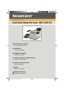 Bedienungsanleitung SilverCrest IAN 71568 Fritteuse