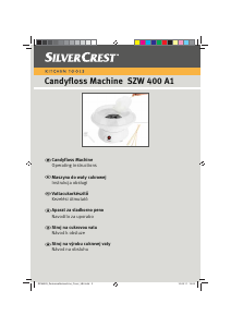 Manual SilverCrest SZW 400 A1 Cotton Candy Machine