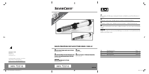 Priručnik SilverCrest SWCD 1000 A1 Uređaj za oblikovanje kose