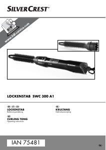 Manual SilverCrest SWC 300 A1 Hair Styler