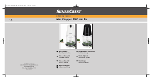 Instrukcja SilverCrest SMZ 260 B1 Rozdrabniacz kuchenny