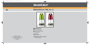 Handleiding SilverCrest SMZ 260 C2 Hakmolen