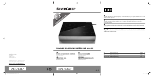 Manual de uso SilverCrest SIKP 3400 A1 Placa