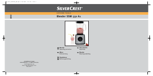 Manual SilverCrest IAN 66711 Blender
