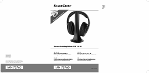Manual SilverCrest SFR 2.4 B1 Headphone