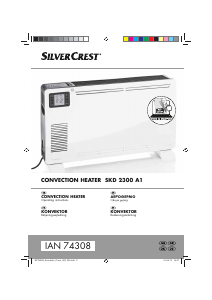 Manual SilverCrest SKD 2300 A1 Heater