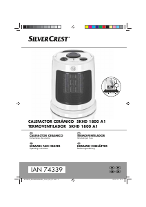 Manual de uso SilverCrest SKHD 1800 A1 Calefactor