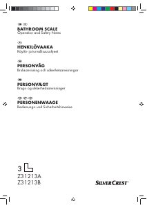 Brugsanvisning SilverCrest IAN 73369 Personvægt