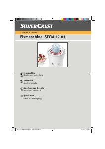 Manuale SilverCrest IAN 71512 Macchina del gelato