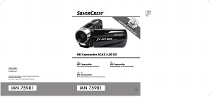 Manual SilverCrest SCAZ 5.00 B2 Camcorder