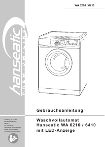 Bedienungsanleitung Hanseatic WA 6410 Waschmaschine