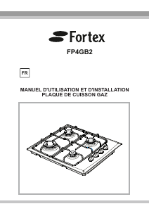 Mode d’emploi Fortex FP4GB2 Table de cuisson