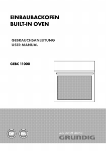 Bedienungsanleitung Grundig GEBC 11000 X Backofen