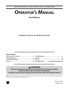 Remington lawn mower store 140cc manual