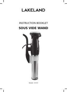 Manual Lakeland 31573 Sous-vide Stick