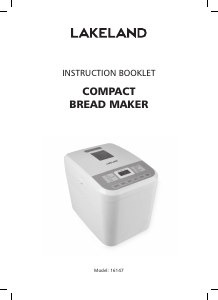 Manual Lakeland 16147 Compact Bread Maker