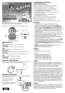 Manual Tiger Pokémon Pokéball