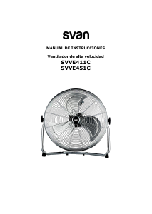 Handleiding Svan SVVE411C Ventilator