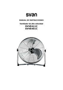 Handleiding Svan SVVE451C Ventilator