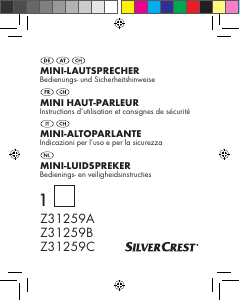 Mode d’emploi SilverCrest IAN 75983 Haut-parleur