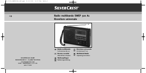 Handleiding SilverCrest SWEP 500 A1 Radio