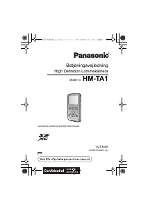 Brugsanvisning Panasonic HM-TA1EC Digitalkamera