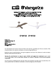 Manual Orbegozo CP 89132 Ceiling Fan