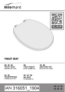 Handleiding Miomare IAN 316051 WC-bril