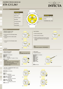 Handleiding Invicta Reserve 29958 Horloge