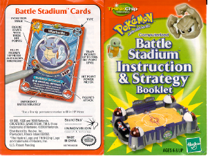 Manual Hasbro Pokémon Battle Stadium