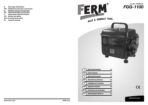 Brugsanvisning FERM PGM1001 Generator