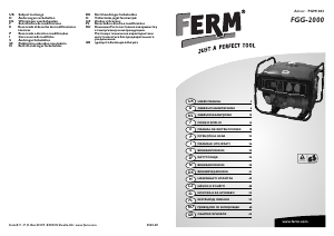 Manual FERM PGM1002 Gerador