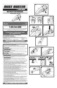 Manual de uso Black and Decker CHV1418 Dustbuster Aspirador de mano