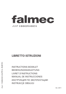 Manual Falmec Imago Cooker Hood