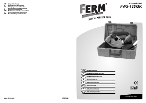 Handleiding FERM WSM1007 Muurfrees