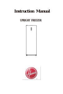 Manual Hoover HFF 1862KM Freezer